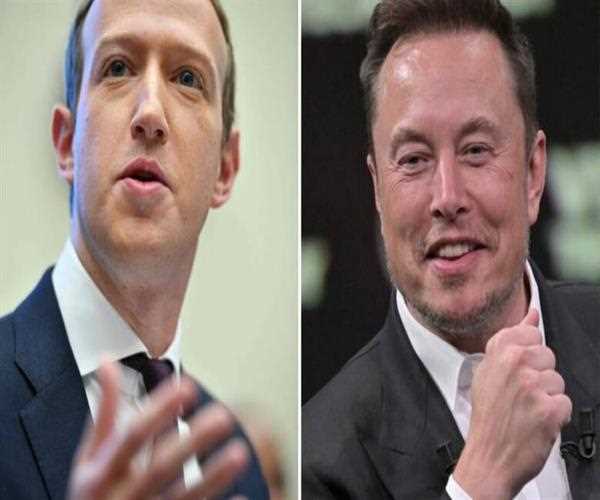 Elon Musk, Mark Zuckerberg two business tycoon of similar age