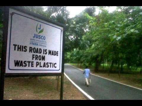 Yes! Now we too have roads made of plastic