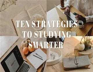 Ten strategies to studying smarter for a child