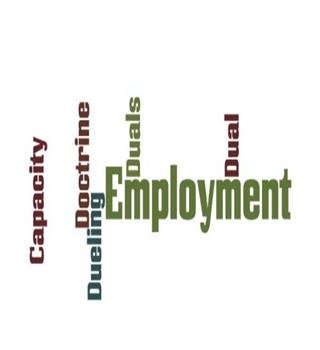 Is dual employment legal or illegal in India?