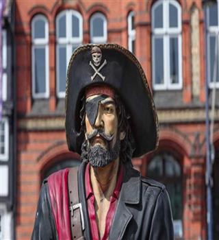 Why do pirates wear black eye patches in old times?