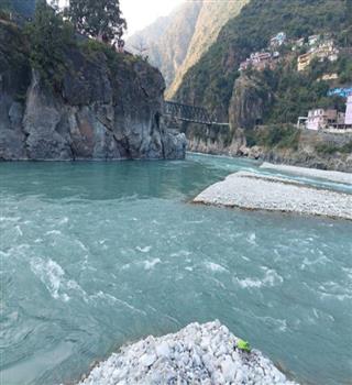 Where does the Ganga river originate?