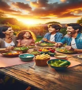 Benefits of avoiding dinner after sunset.