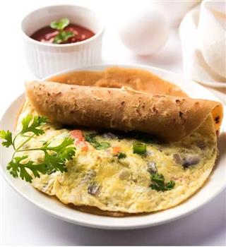 How to make egg paratha for breakfast?