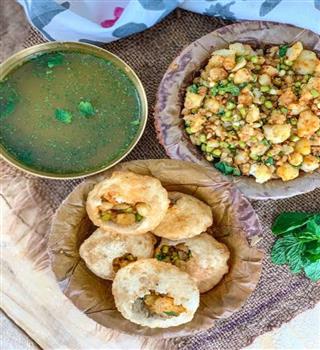 How was panipuri invented?