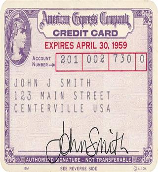 History of American Express Card