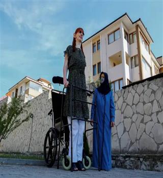 World's tallest woman