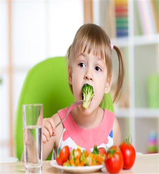 Proper nutritional diet for a child