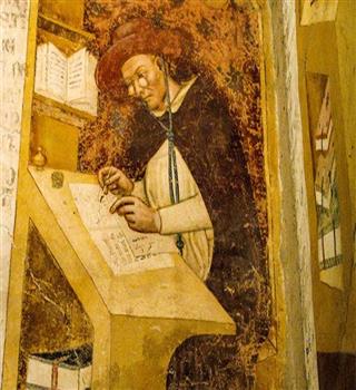 Why did glass spectacles invented?