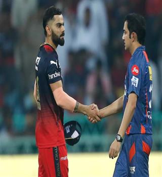 IPL 2023: See the stunning images of Virat Kohli and Gautam Gambhir Ugly Face-off