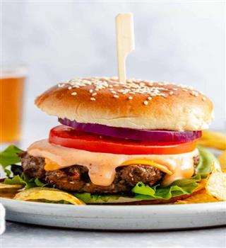 How to make healthy burger in home for kids?