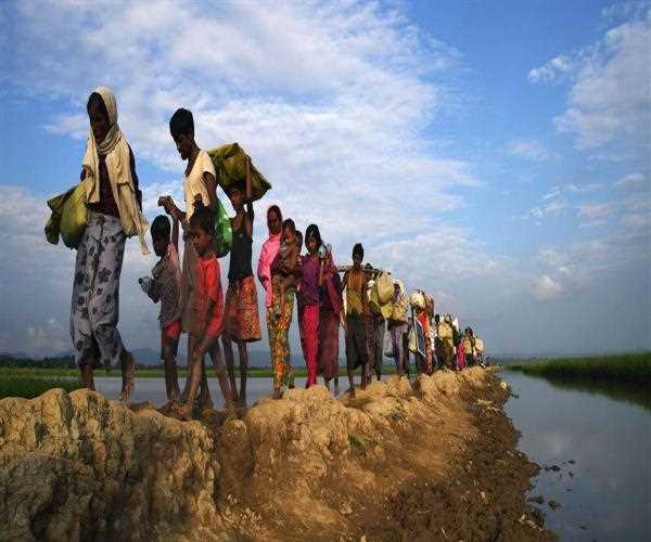Rohingya refugees 'THREAT TO INDIA'