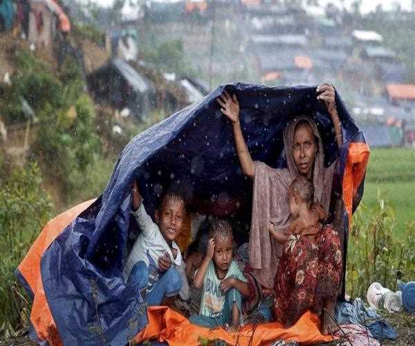 Rohingya refugees THREAT TO INDIA