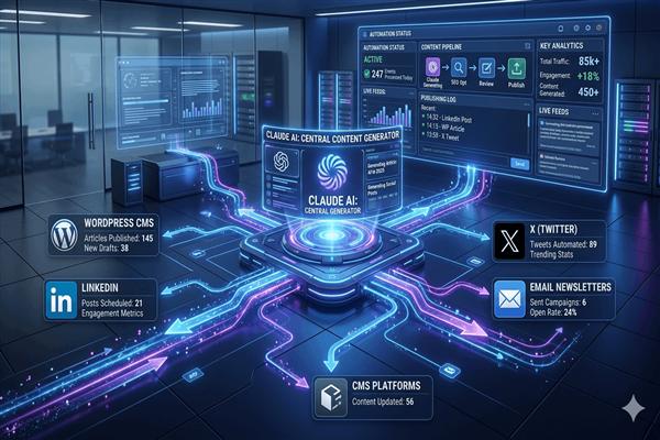 Claude + Automation: Auto Content Posting Workflow