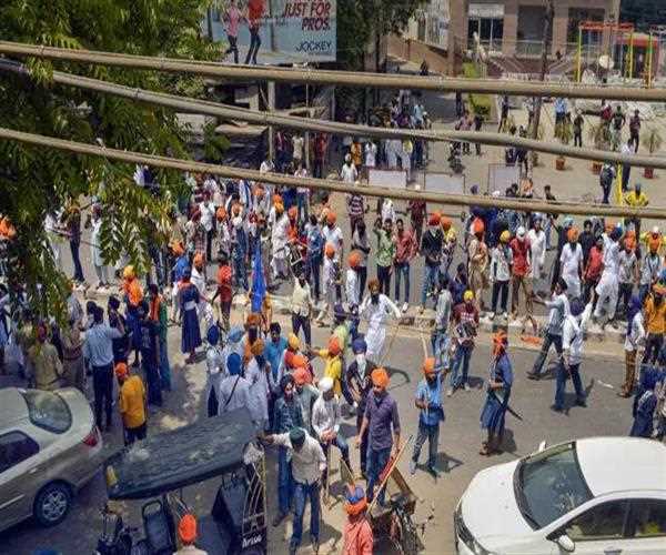 Patiala Violence began after the Anti Khalistan march
