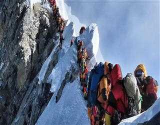 Conquering Nature causing Traffic Jam