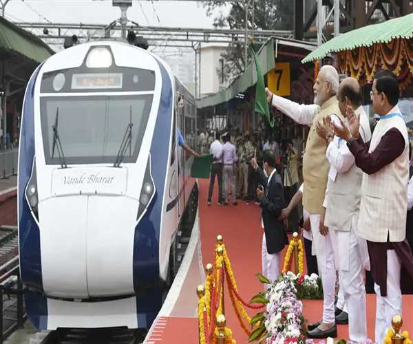 PM Modi flags off 9 Vande Bharat Express trains