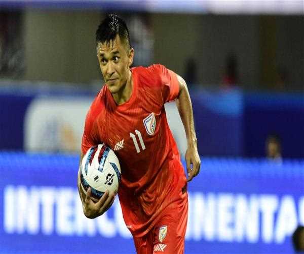 Story of the third-highest active goalscorer in the world "Sunil Chhetri"