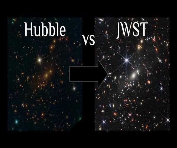 JWST vs Hubble- A comparison of space telescopes