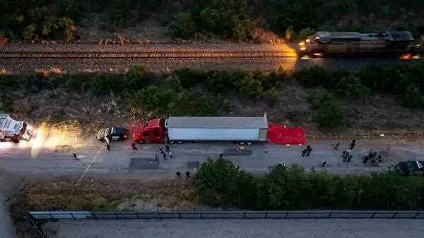 At least 50 people found dead in an abandoned trailer in San Antonio, Texas