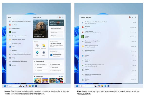 Improving Windows Search Box, with less clutter and more control