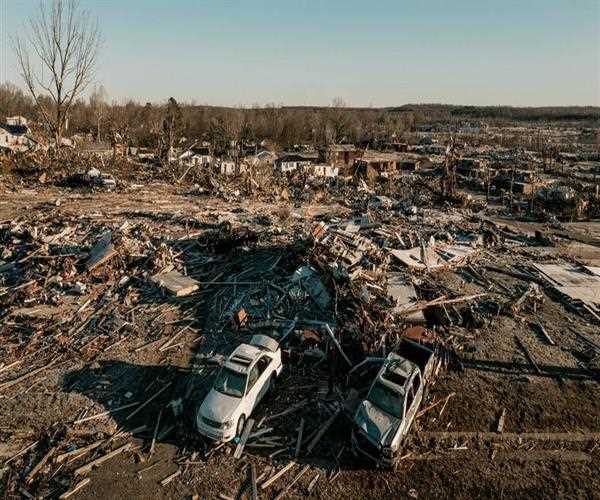 Tornadoes cause chaos across six states, killing scores of people