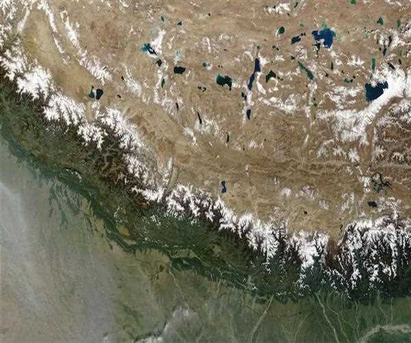 Division in Indian Tectonic Plates Beneath Tibet Region