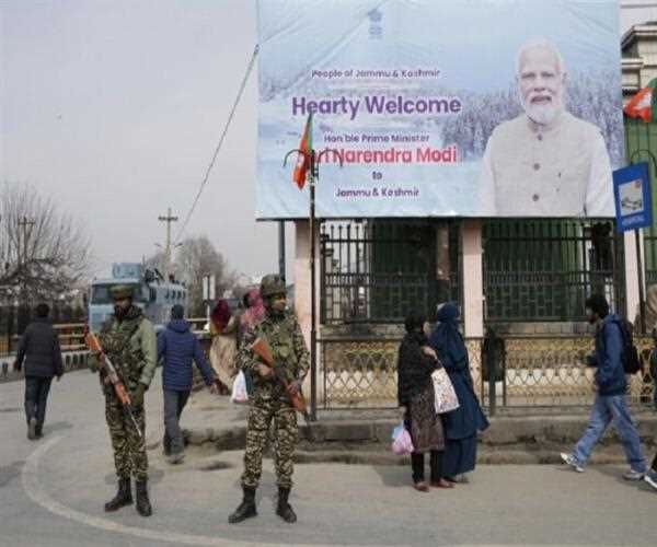 When Modi visits Kashmir, what changes have you noticed in the region since 2019?