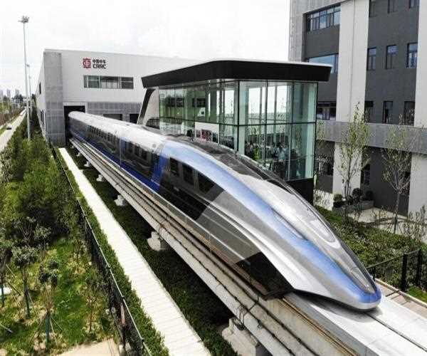 China's build Maglev train breaks its own record of 623 km/h