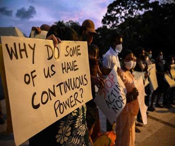 Sri Lanka s largest Public March Against the Rajapaksa Government