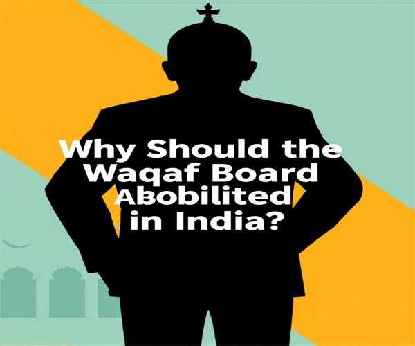 Why Should the Waqf Board Be Abolished in India?