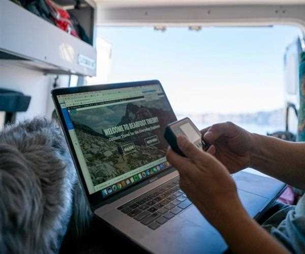 Alternative ways to get internet access in van life or working from the road- 2023 view