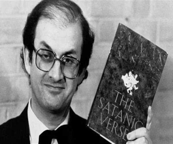 The Satanic Verses: written by fatwa holder Salman Rushdie