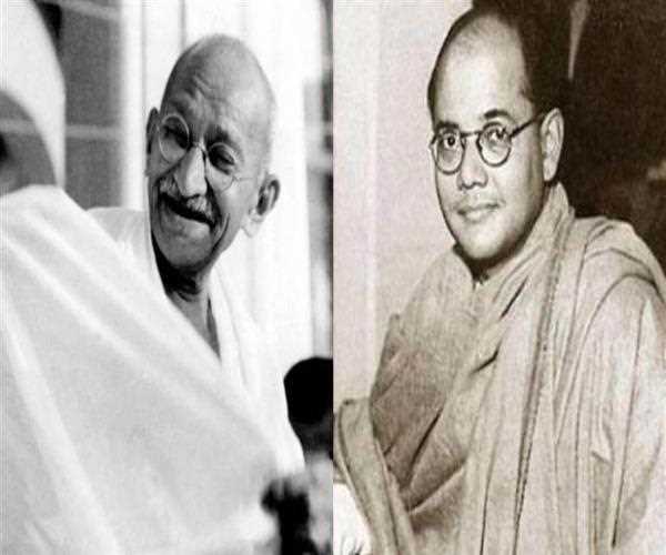 Differences between Gandhi and Bose