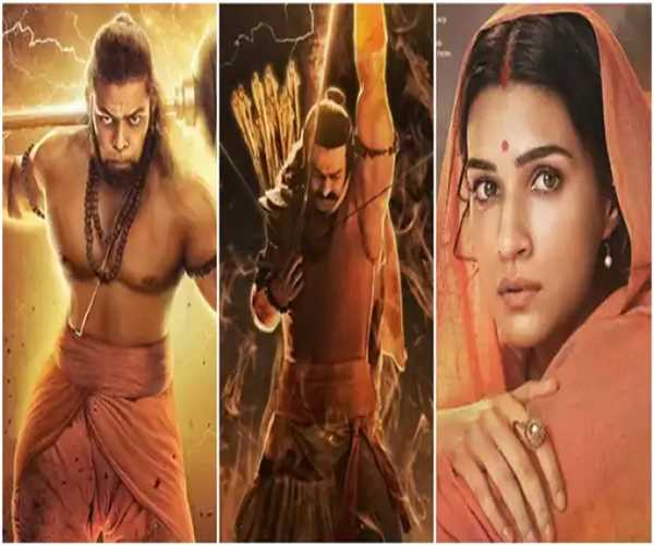 What was the controversy behind Adipurush , the latest upcoming film in India