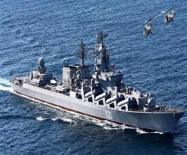 Russian Warship Moskva Sunk in the Black Sea