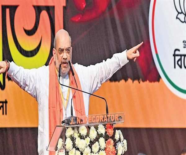 Amit Shah announces the implementation of CAA against Mamta Banerjee