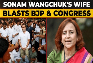 Sonam Wangchuk's wife slams BJP, Congress over labels
