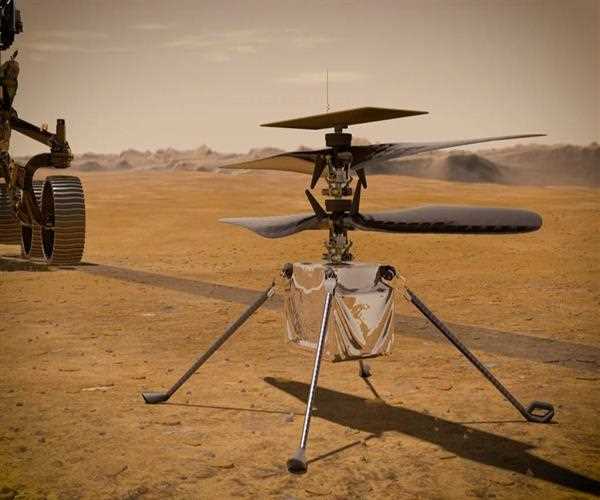 NASA INGENUITY'S NEW STEP TO A NEW PLACE ON MARS