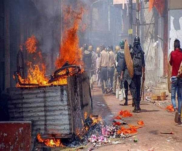 Khargone of Madhya Pradesh burnt in the fire of violence during Ram Navami