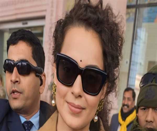 Is Kangana Ranawat acting as an actor or a political figure?