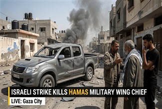 Israeli strike kills Hamas military wing’s new chief in Gaza