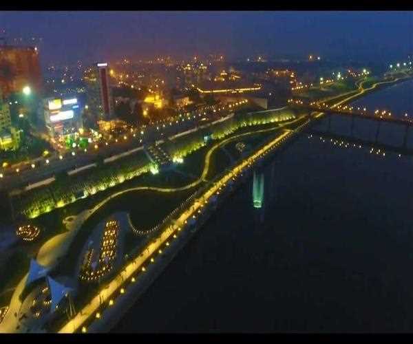 Pollution alert in Gomti river front Lucknow....!