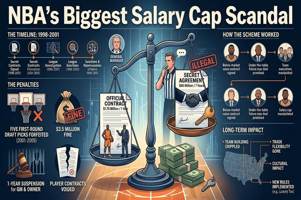 NBA's Biggest Salary Cap Scandal: Steve Ballmer, Kawhi Leonard, and the Price of Breaking Rules
