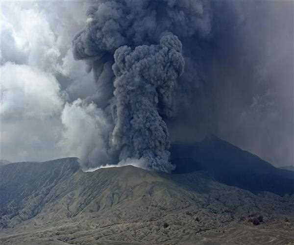 How do volcanoes affect nature