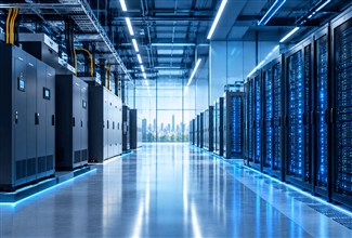 Which AI-ready data centres support N+1 or 2N UPS systems for AI operations?