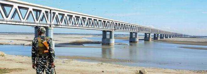 The Bogibeel Bridge in India