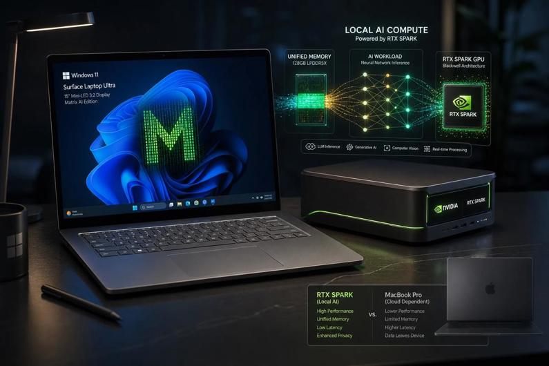 Microsoft and Nvidia Put Local AI Inference Within Reach on Windows PCs