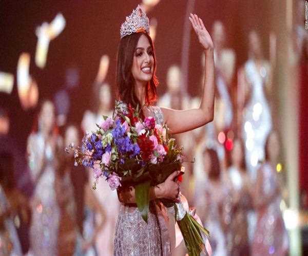 Harnaaz Sandhu of India crowned as Miss Universe 2021