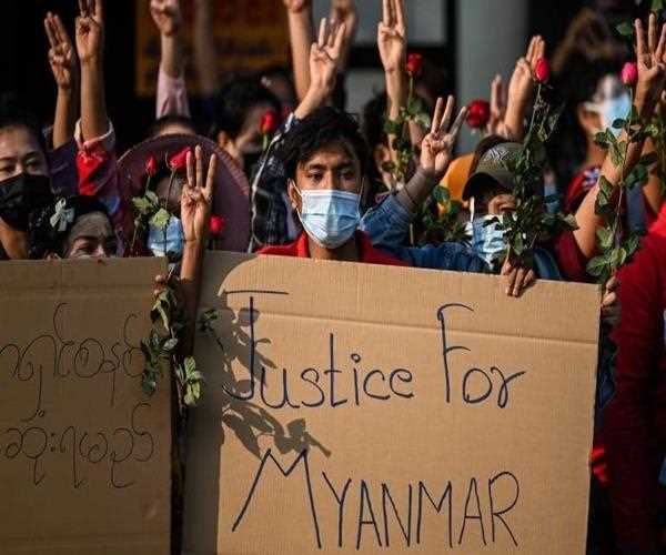 Myanmar Protest Biggest Over Decades